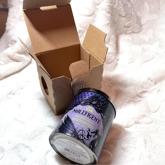 🖤NWT Disney Villains Maleficent Candle Bath & Body Works 8oz Single Wick - Picture 9 of 9
